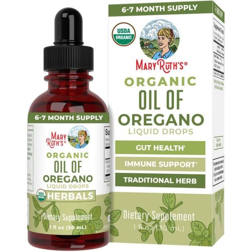 MaryRuth's Oil of Oregano Drops, Org, 1 oz