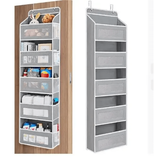 Over The Door Organizer Storage-5-Tier Hanging Organizer wit - TikTok Shop