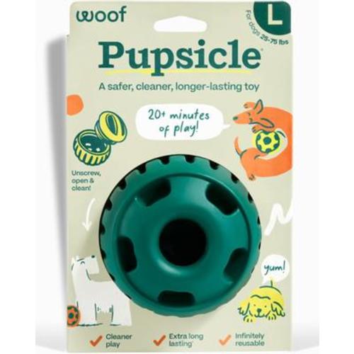 WOOF Party Pupsicle Treat Dispensing Dog Toy, Dark Green, Large - Chewy.com