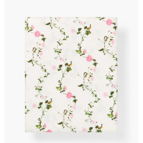 The Crib Sheet - Pink Pond Floral