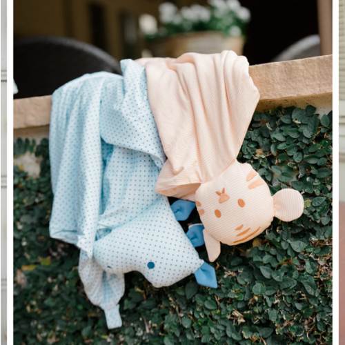 Mini-Stripe Tiger Lovey Blanket