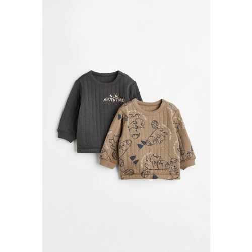2-pack Quilted Sweatshirts