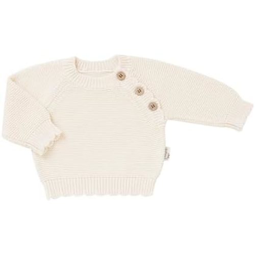 Avibae Cotton Baby Sweater, Newborn Long-Sleeved Knitted Outfits, Warm Baby Autumn and Winter Clothing