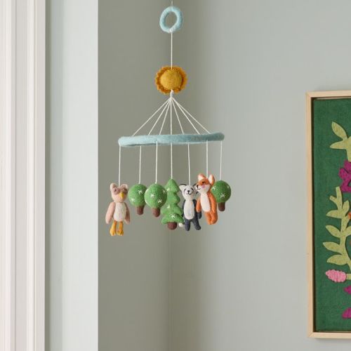 Kids Felt Woodland Mobile