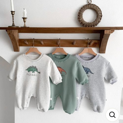 Boho Fall Dinosaur Jumpsuit – The Boho Bebe