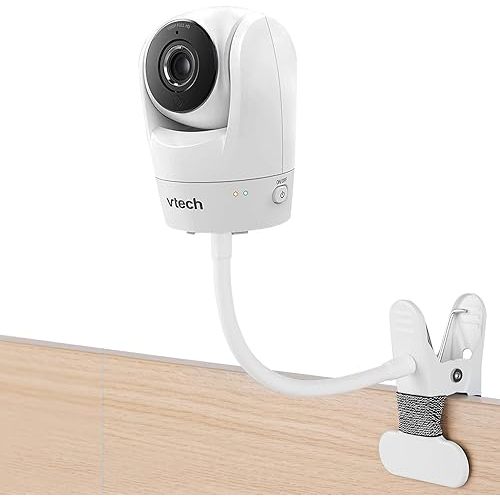 Flexible Baby Monitor Mount Compatible with Vtech VM819/VM901/VM919/VM924/VM320/VM350/VM352/VM546/VM818/VM923/VM5764,Baby Monitor Clip Mount Without Tools or Wall Damage