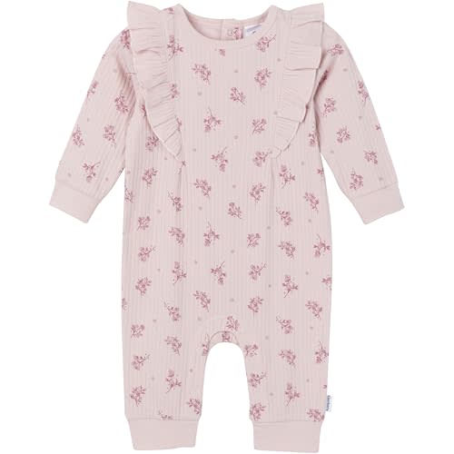 Gerber baby-girls Baby Girls' Ruffle-edge Romper