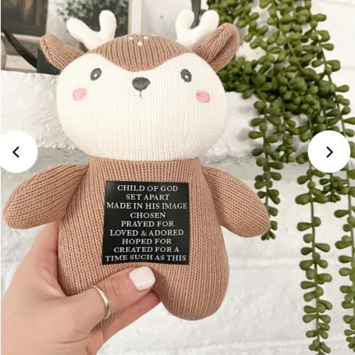 God's Words Animal Stuffy Rattle – OUR HOUSE ABOVE