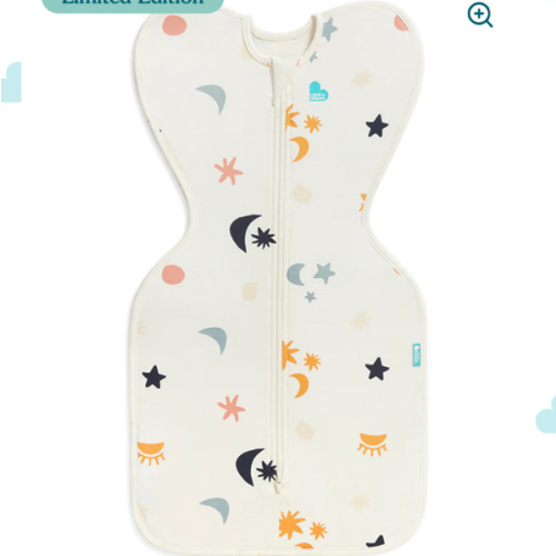 Swaddle Up™ 1.0 TOG Organic Cotton Buff Lunar