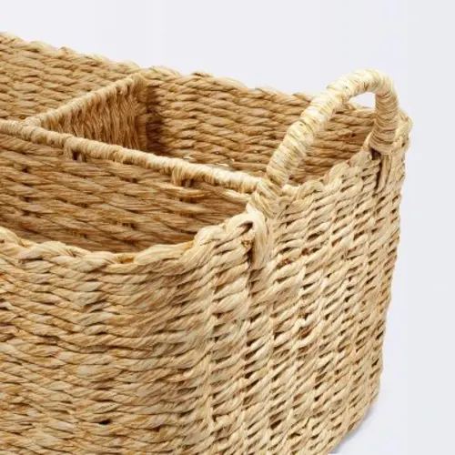 Find the Perfect Present: Woven Diaper Caddy With Dividers - Cloud Island™ Natural Woven Available at Great Prices on Cloudislandsale.com in New Hampshire United States of America.