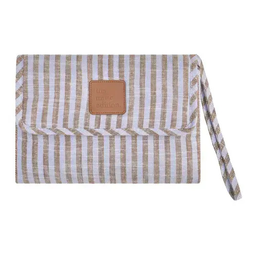 Sorano Stripe Linen Change Mat