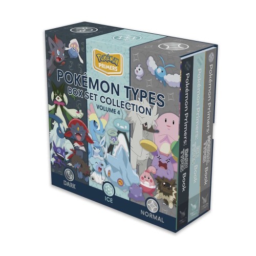 Pokémon Primers Types: Box Set Collection Volume 4 (Dark, Ice & Normal) | Pokémon Center Official Site