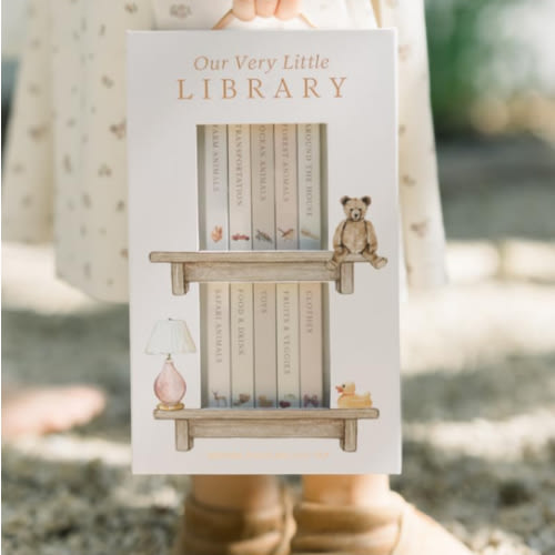 Our Very Little Library Board Book Set: A Foundational Language Vocabulary Board Book Set for Babies (Tabitha Paige Children's Book Series)