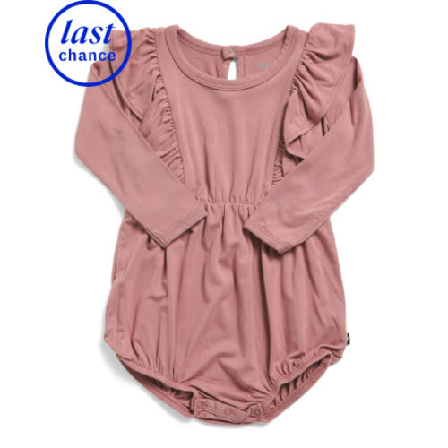 Infant Girls Long Sleeve Bubble Romper | Baby | Marshalls