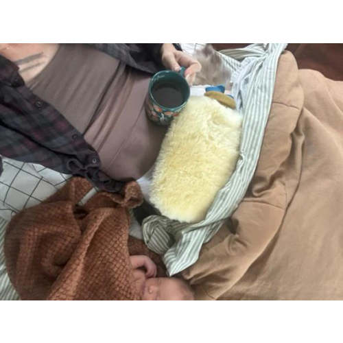 Cramp and Pain Relief, Uterus Support: Sheepskin Bottle Warmer