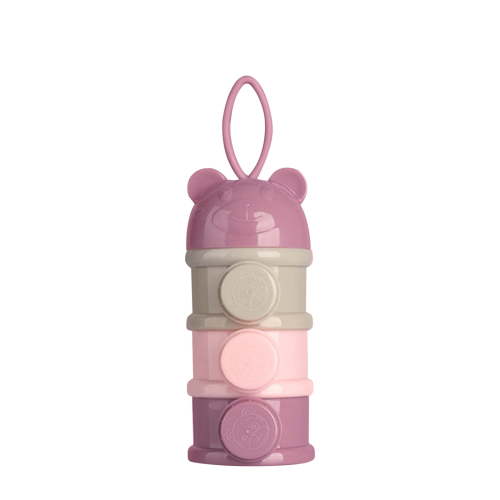 HOXINE Baby Formula Dispenser on The GoStackable Formula Dispenser for Travel Formula Container to GoNon-Spill Milk Powder Baby Kids Snack Storage Container4 Layers