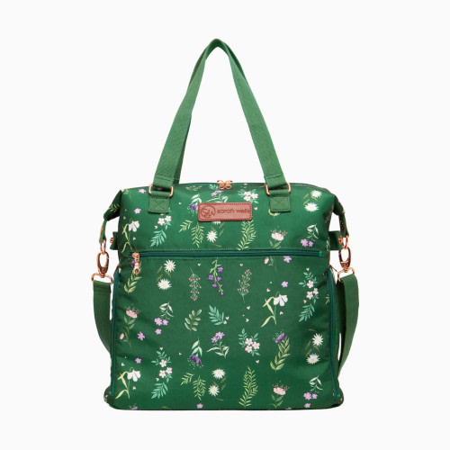 Lizzy Breast Pump Bag - Olive Floral