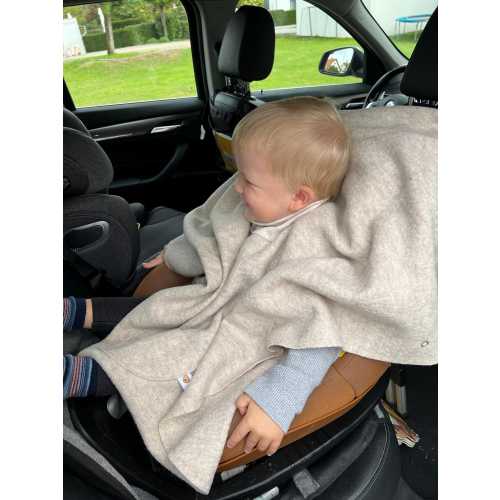 Poncho Car Seat Toddler Baby Child 100% New Wool Felt Wool Fleece Cape Car Cape Baby Poncho
