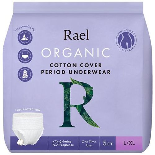 Rael Organic Cotton Cover Period Underwear L/XL