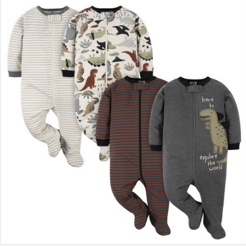 4-Pack Baby Boys Dino Sleep 'N Plays – Gerber Childrenswear