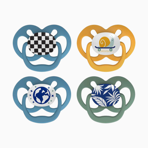 Dr. Brown's Advantage Pacifier (4-Pack) - Blue Nature, 2