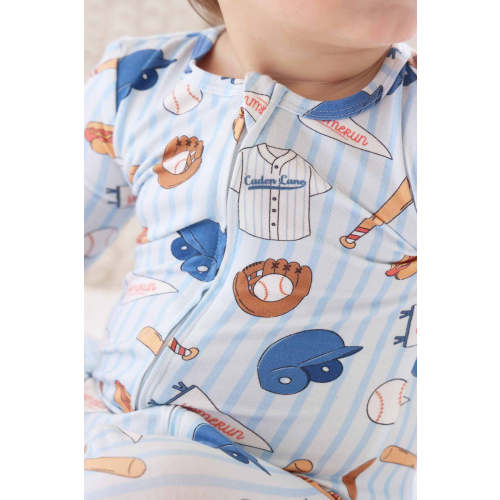 Ballpark Bros Zipper Footie