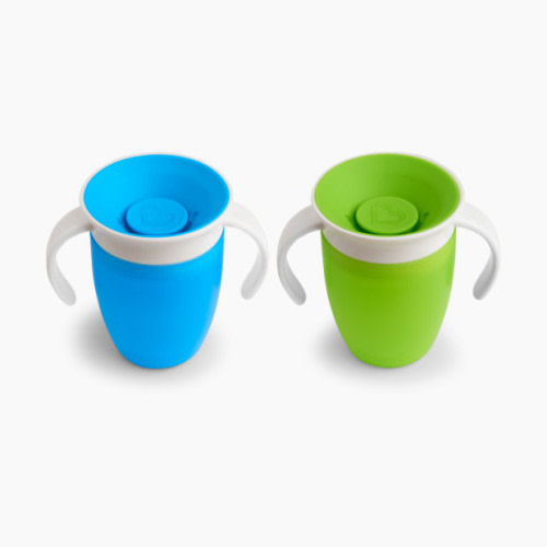 Munchkin Miracle 360 Trainer Cup - Blue/Green, 2