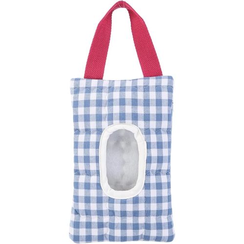 Quilted Baby Wipe Holder Quilted Wipe Pouch Portable Hanging Floral Wet Wipes Bag for Car, Stroller