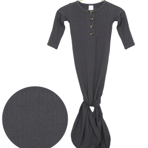 Hudson Ribbed Knotted Gown