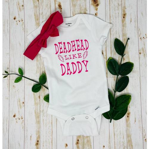 DeadHead Like Daddy Baby Bodysuit