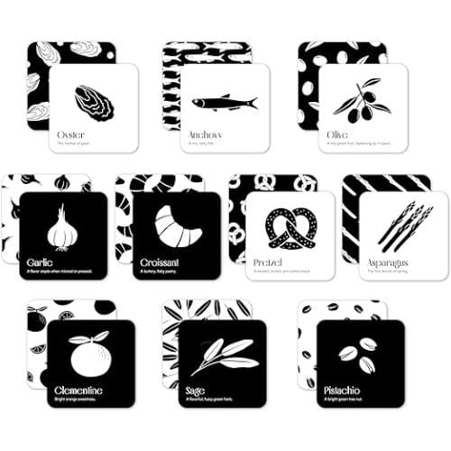 High Contrast Black & White Flash Cards