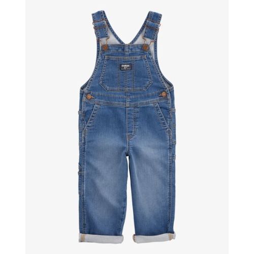 Toddler Stretch Denim Overalls - Medium Wash - OshKosh B'gosh | Carter's