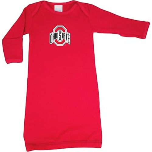 Ohio State Buckeyes Baby Red Layette Gown 0-3 Months
