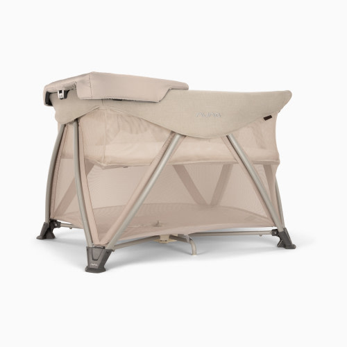 Nuna Sena aire Travel Crib with Changer - Biscotti