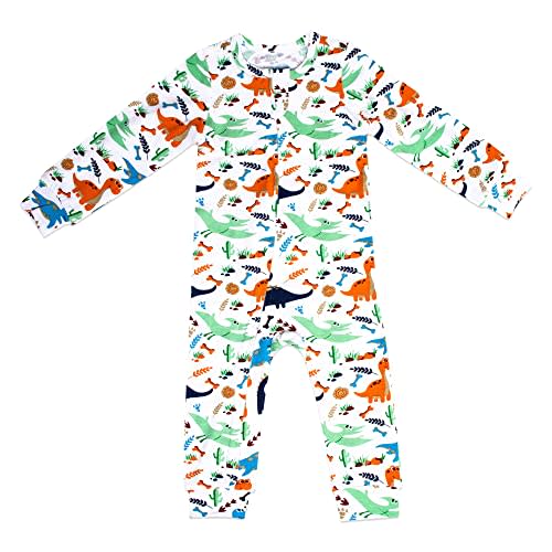 SleepingBaby Soft and Breathable Pajamas with Zipper Convenience for Easy Diaper Changes