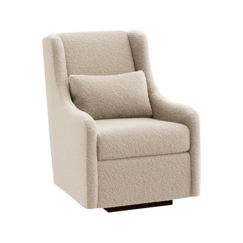 Merced Stationary Glider Varley Fur Ivory