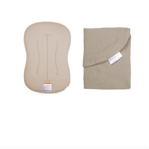 Lounger Curve + Muslin Cover Set | Birch