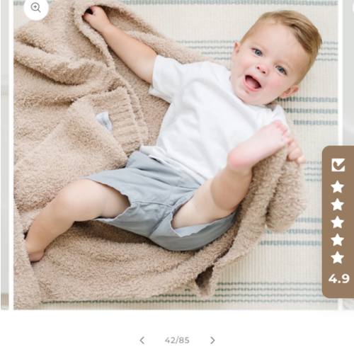 BAMBONI® RECEIVING BLANKETS
