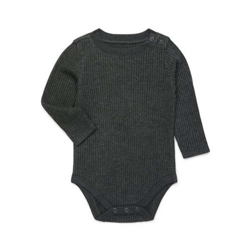 Garanimals Baby Boys Holiday Waffle Knit Bodysuit with Long Sleeves, Sizes 0-24M