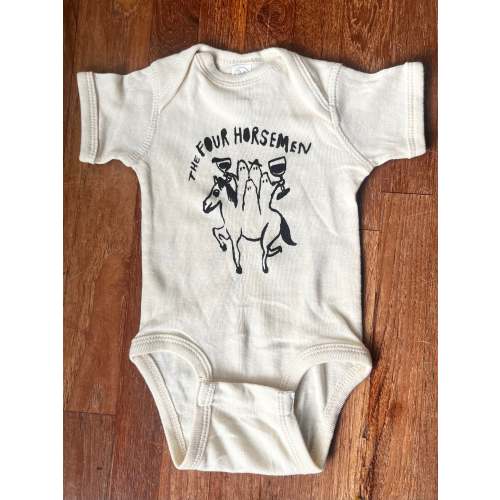 The Four Horsemen Logo Onesie