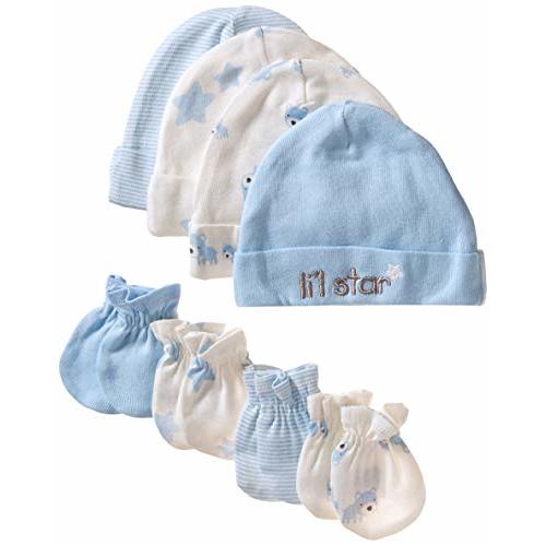 Gerber Baby Boys & Girls Cap and Mitten Sets