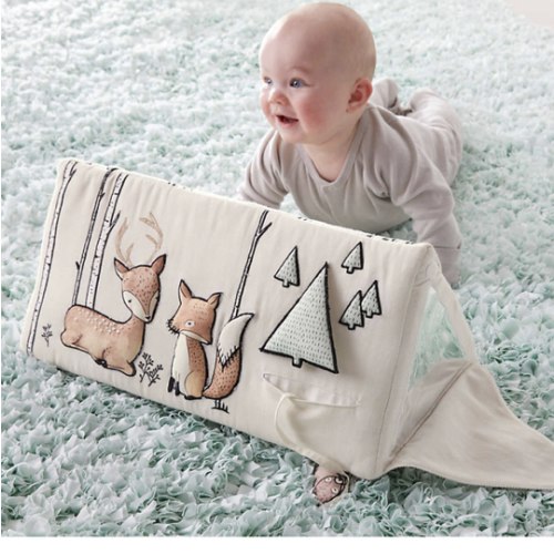Woodland Animals Baby Tummy Time Toy