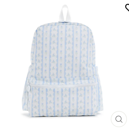 Backpack - Ribbon Floral Blue