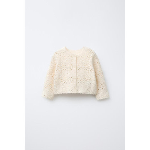 Crochet Knit Cardigan