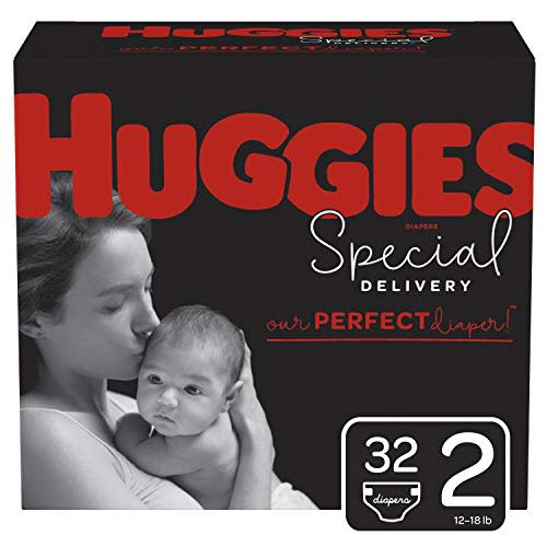 Huggies Special Delivery Hypoallergenic Baby Diapers, Size 2, 32 Ct