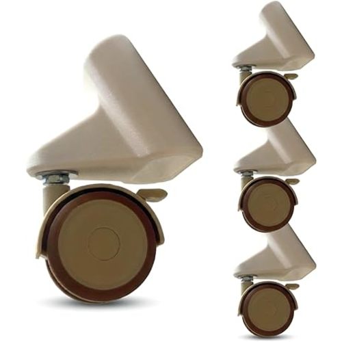 Locking Smooth-Glide Wheels Compatible with SNOO Smart Sleeper (Set of 4)