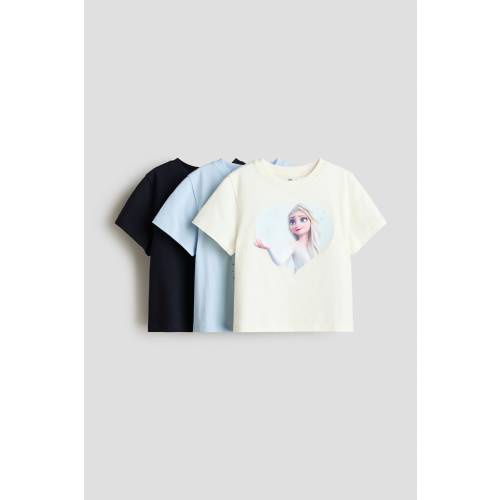 3-PACK PRINTED JERSEY TOPS