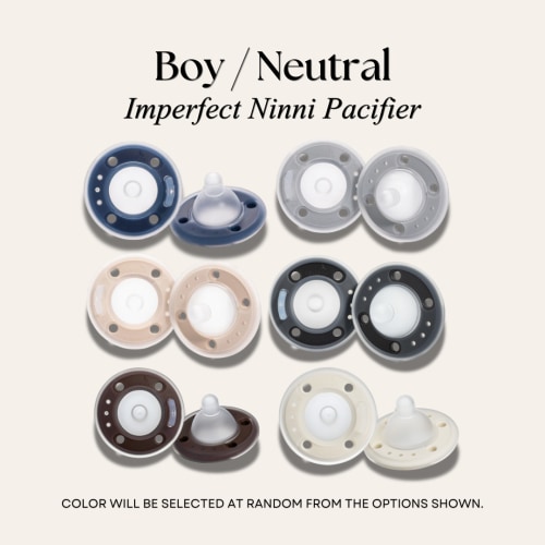 Ninni Co. Imperfect - Ninni Pacifier - Boy/Neutral