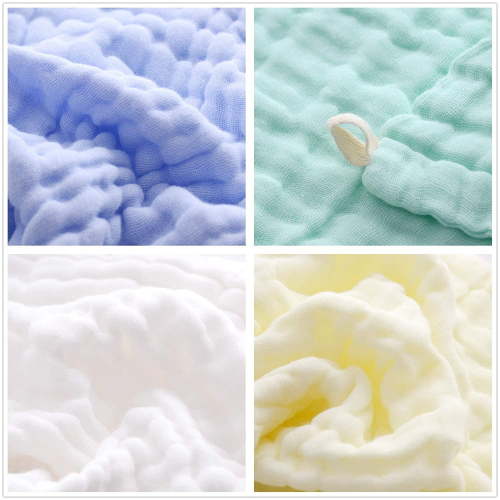 Baby Washcloths Muslin Cotton Baby Face Towels 5 Pack Wash Cloths Soft on Sensitive Skin Absorbent for Boys & Girls 10x10 inches