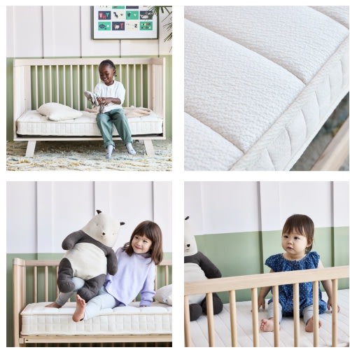 Eco Organic Crib Mattress: Lightweight & Breathable